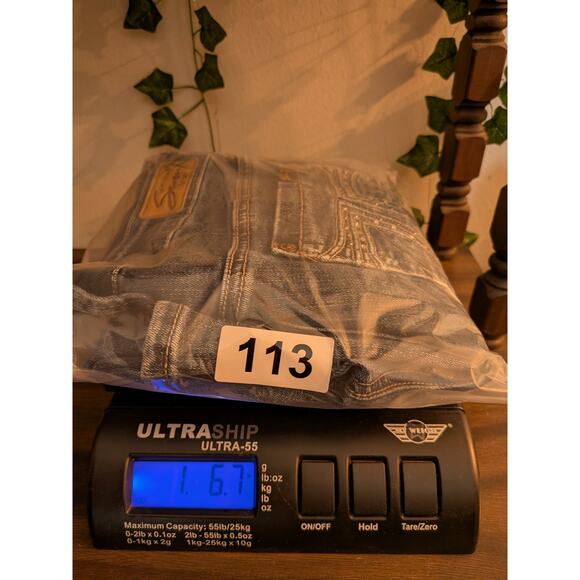 Seven 7 Jeans Womens 10 Medium Wash Denim Bootcut Low-rise Stud Pocket Y2k Rodeo - Picture 11 of 11